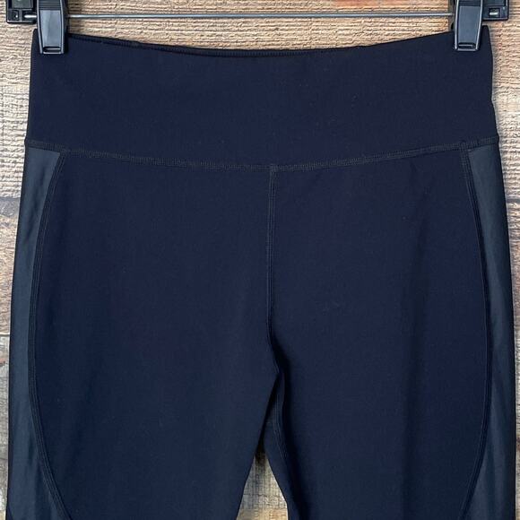 Sweaty Betty Power Wetlook Mesh 7/8 Leggings Black SZ Small - Picture 2 of 11